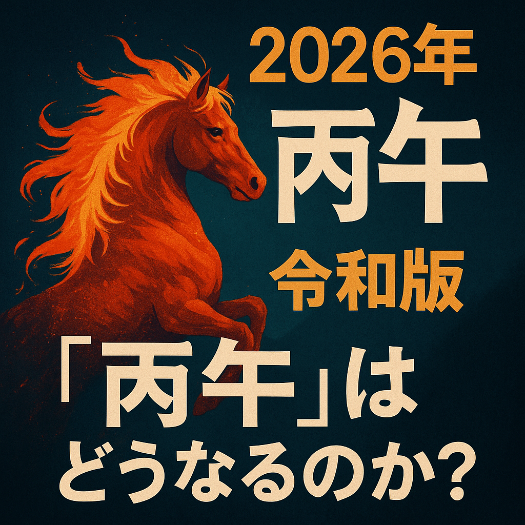 2026年は“丙午”の年!迷信と現代が交差するその意味とは?
